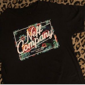 NEFF brand flora logo t-shirt.